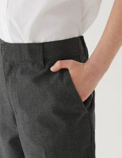 School 2pk Boys' Slim Leg Plus Fit Shorts (4-14 Yrs) -Outlet The Tidy Tots Store SD 04 T76 4964P T0 X EC 4