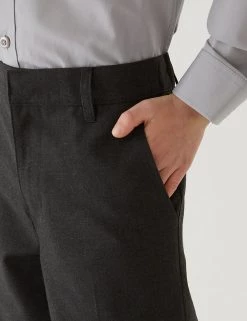 M&S Collection School 2pk Boys' Slim Leg Shorts (2-14 Yrs) -Outlet The Tidy Tots Store SD 04 T76 4964 VP X EC 4