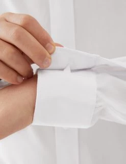 M&S Collection 3pk Boys' Plus Fit Easy Iron School Shirts (4-18 Yrs) -Outlet The Tidy Tots Store SD 04 T76 5719P Z0 X EC 3