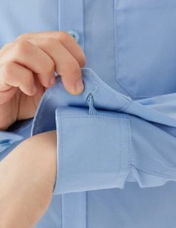 M&S Collection 2pk Boys' Slim Fit Non-Iron School Shirts (2-18 Yrs) -Outlet The Tidy Tots Store SD 04 T76 5769 E0 X EC 3