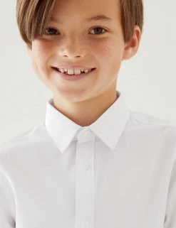 M&S Collection Boys' 5pk Regular Fit Easy To Iron School Shirts (2-18 Yrs) 9 M&S Collection Boys' 5pk Regular Fit Easy To Iron School Shirts (2-18 Yrs) -Outlet The Tidy Tots Store SD 04 T76 5779 Z0 X EC 1