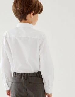 M&S Collection Boys' 5pk Regular Fit Easy To Iron School Shirts (2-18 Yrs) 10 M&S Collection Boys' 5pk Regular Fit Easy To Iron School Shirts (2-18 Yrs) -Outlet The Tidy Tots Store SD 04 T76 5779 Z0 X EC 2