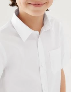 M&S Collection 2pk Boys' Non-Iron School Shirts (2-18 Yrs) 16 M&S Collection 2pk Boys' Non-Iron School Shirts (2-18 Yrs) -Outlet The Tidy Tots Store SD 04 T76 5871 Z0 X EC 1