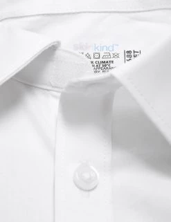 M&S Collection 2pk Boys' Cotton Regular Fit School Shirts (2-18 Yrs) -Outlet The Tidy Tots Store SD 04 T76 5888S Z0 X EC 8