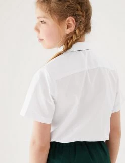M&S Collection Girls' 5pk Regular Fit Easy To Iron School Shirts (2-18 Yrs) 10 M&S Collection Girls' 5pk Regular Fit Easy To Iron School Shirts (2-18 Yrs) -Outlet The Tidy Tots Store SD 04 T76 5953 Z0 X EC 2