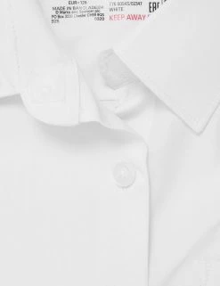 M&S Collection 2pk Girls’ Pure Cotton School Shirts (2-18 Yrs) -Outlet The Tidy Tots Store SD 04 T76 5999S Z0 X EC 3