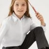 M&S Collection 3pk Girls' Easy Dressing Easy Iron School Shirts (3-18 Yrs) -Outlet The Tidy Tots Store SD 04 T76 6042 Z0 X EC 0