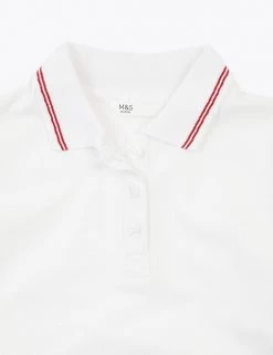 M&S Collection Dresses Girls' 2 In 1 Gingham Pleated School Dress (2-14 Yrs) -Outlet The Tidy Tots Store SD 04 T76 6475 B0 X EC 3