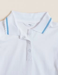 M&S Collection Dresses Girls' 2 In 1 Gingham Pleated School Dress (2-14 Yrs) -Outlet The Tidy Tots Store SD 04 T76 6475 E1 X EC 5