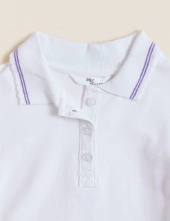 M&S Collection Dresses Girls' 2 In 1 Gingham Pleated School Dress (2-14 Yrs) -Outlet The Tidy Tots Store SD 04 T76 6475 G0 X EC 5