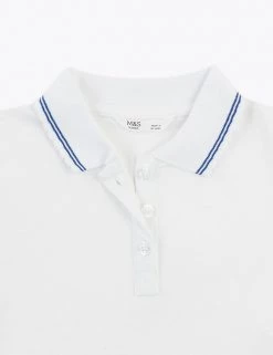 M&S Collection Dresses Girls' 2 In 1 Gingham Pleated School Dress (2-14 Yrs) -Outlet The Tidy Tots Store SD 04 T76 6475 O4 X EC 3