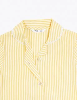 M&S Collection Dresses Girls' Pure Cotton Striped School Dress (2-14 Yrs) -Outlet The Tidy Tots Store SD 04 T76 6480 R0 X EC 4
