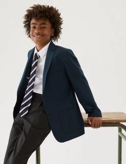 M&S Collection Blazers Boys' School Blazer (9-16 Yrs) -Outlet The Tidy Tots Store SD 04 T76 7028 F0 X EC 0