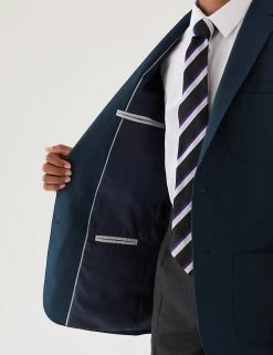 M&S Collection Blazers Boys' School Blazer (9-16 Yrs) -Outlet The Tidy Tots Store SD 04 T76 7028 F0 X EC 2