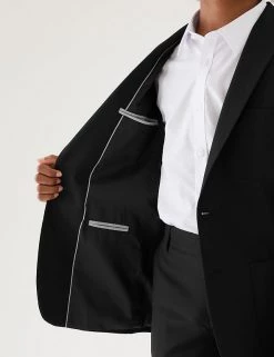 M&S Collection Blazers Boys' Slim Fit School Blazer (9-16 Yrs) -Outlet The Tidy Tots Store SD 04 T76 7036 Y0 X EC 2