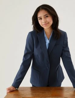 M&S Collection Blazers Girls' Slim Fit School Blazer (9-16 Yrs) -Outlet The Tidy Tots Store SD 04 T76 7523 F0 X EC 0