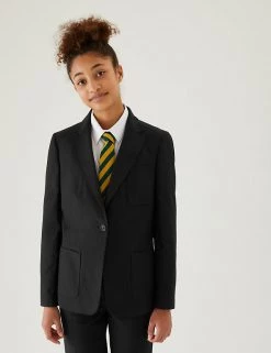 M&S Collection Blazers Girls' Slim Fit School Blazer (9-16 Yrs)