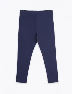 M&S Collection Cotton Rich Plain Leggings (2-7 Yrs) -Outlet The Tidy Tots Store SD 04 T77 3173B F0 X EC 90