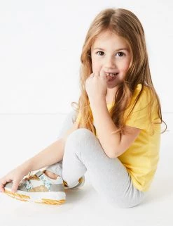 M&S Collection Cotton Rich Plain Leggings (2-7 Yrs) -Outlet The Tidy Tots Store SD 04 T77 3173B T0 X EC 0