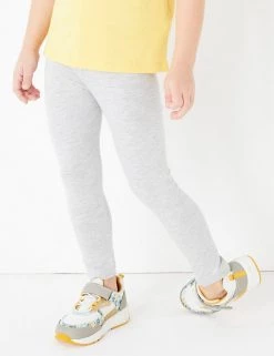 M&S Collection Cotton Rich Plain Leggings (2-7 Yrs) -Outlet The Tidy Tots Store SD 04 T77 3173B T0 X EC 1