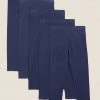 M&S Collection 5pk Cotton Rich Plain Leggings (2-7 Yrs) -Outlet The Tidy Tots Store SD 04 T77 3403E F0 X EC 0