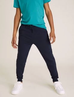M&S Collection 3pk Cotton Rich Joggers (6-16 Yrs) -Outlet The Tidy Tots Store SD 04 T87 2000I ZZ X EC 1