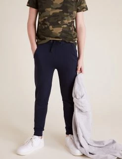 M&S Collection 2pk Cotton Rich Joggers (6-16 Yrs) 9 M&S Collection 2pk Cotton Rich Joggers (6-16 Yrs) -Outlet The Tidy Tots Store SD 04 T87 3407I ZZ X EC 1