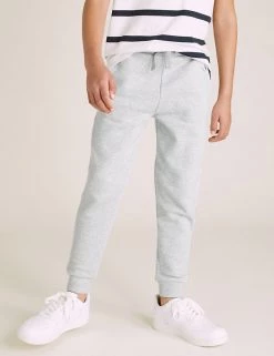 M&S Collection 2pk Cotton Rich Joggers (6-16 Yrs) -Outlet The Tidy Tots Store SD 04 T87 3408I ZZ X EC 1