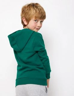 M&S Collection Jumpers Unisex Cotton Rich Hooded Sweatshirt (6-16 Yrs) -Outlet The Tidy Tots Store SD 04 T87 4112B JP X EC 2