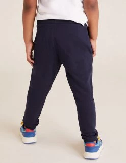 M&S Collection 2pk Cotton Rich Joggers (2-7 Yrs) -Outlet The Tidy Tots Store SD 04 T88 2813I F4 X EC 3