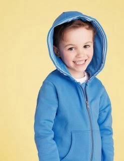 M&S Collection Jumpers Cotton Rich Plain Hoodie (2-7 Yrs) -Outlet The Tidy Tots Store SD 04 T88 4500B E2 X EC 0
