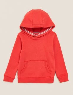 M&S Collection Jumpers Cotton Rich Pullover Hoodies (2-7 Yrs) -Outlet The Tidy Tots Store SD 04 T88 5700B LD X EC 90