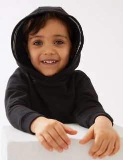 M&S Collection Jumpers Cotton Rich Pullover Hoodies (2-7 Yrs) -Outlet The Tidy Tots Store SD 04 T88 5700B Y0 X EC 1