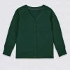 M&S Collection Cardigans Cotton Sweat School Cardigan With StayNEW™ (2-16 Yrs) -Outlet The Tidy Tots Store SD 04 T93 1813 EE X EC 90