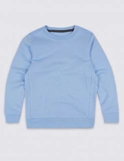 M&S Collection PE Kit Unisex Crew Neck Sweatshirt (2-16 Yrs) -Outlet The Tidy Tots Store SD 04 T93 1814 QE X EC 0