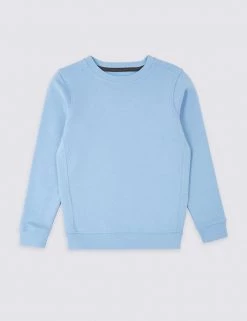 M&S Collection PE Kit Unisex Crew Neck Sweatshirt (2-16 Yrs) -Outlet The Tidy Tots Store SD 04 T93 1814 QE X EC 90