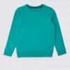 M&S Collection PE Kit Unisex Crew Neck Sweatshirt (2-16 Yrs) -Outlet The Tidy Tots Store SD 04 T93 1814 XS X EC 90