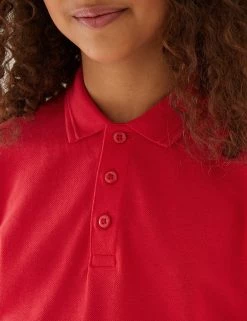 Polo-shirts Unisex Long Sleeve Polo Shirt (2-16 Yrs) -Outlet The Tidy Tots Store SD 04 T93 2081 B0 X EC 3