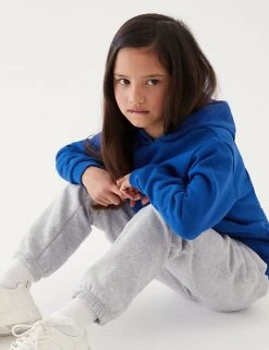 M&S Collection Jumpers Unisex Cotton Hooded Sweatshirt (2-18 Yrs) -Outlet The Tidy Tots Store SD 04 T93 2276 RA X EC 1