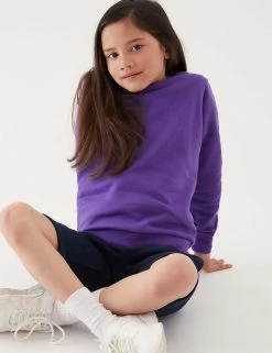 M&S Collection Jumpers School Unisex Cotton Regular Fit Sweatshirt (2-16 Yrs) -Outlet The Tidy Tots Store SD 04 T93 2278 D0 X EC 2