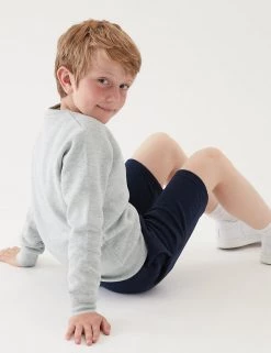 M&S Collection Jumpers School Unisex Cotton Regular Fit Sweatshirt (2-16 Yrs) -Outlet The Tidy Tots Store SD 04 T93 2278 UT X EC 3