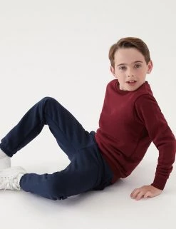 M&S Collection Jumpers School Unisex Cotton Regular Fit Sweatshirt (2-16 Yrs) -Outlet The Tidy Tots Store SD 04 T93 2278 XM X EC 1