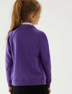 M&S Collection Cardigans Girls' Cotton Regular Fit School Cardigan (2-16 Yrs) -Outlet The Tidy Tots Store SD 04 T93 2279 D0 X EC 2