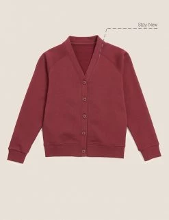 M&S Collection Cardigans Girls' Cotton Regular Fit School Cardigan (2-16 Yrs) -Outlet The Tidy Tots Store SD 04 T93 2279 XM X EC 90