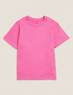 M&S Collection PE Kit Unisex Pure Cotton T-Shirt (2-16 Yrs) -Outlet The Tidy Tots Store SD 04 T93 2760 A0 X EC 90