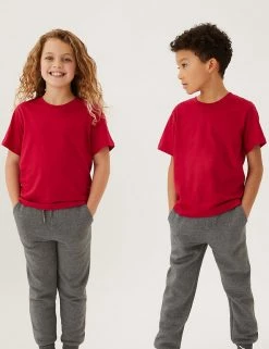 M&S Collection PE Kit Unisex Pure Cotton T-Shirt (2-16 Yrs) -Outlet The Tidy Tots Store SD 04 T93 2760 B3 X EC 0