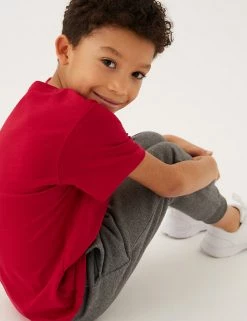 M&S Collection PE Kit Unisex Pure Cotton T-Shirt (2-16 Yrs) -Outlet The Tidy Tots Store SD 04 T93 2760 B3 X EC 1