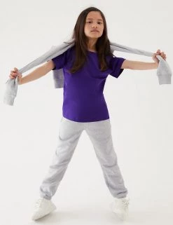 M&S Collection PE Kit Unisex Pure Cotton T-Shirt (2-16 Yrs) -Outlet The Tidy Tots Store SD 04 T93 2760 D0 X EC 1