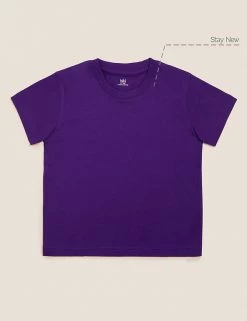 M&S Collection PE Kit Unisex Pure Cotton T-Shirt (2-16 Yrs) -Outlet The Tidy Tots Store SD 04 T93 2760 D0 X EC 90
