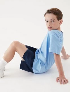 M&S Collection PE Kit Unisex Pure Cotton T-Shirt (2-16 Yrs) -Outlet The Tidy Tots Store SD 04 T93 2760 QE X EC 1